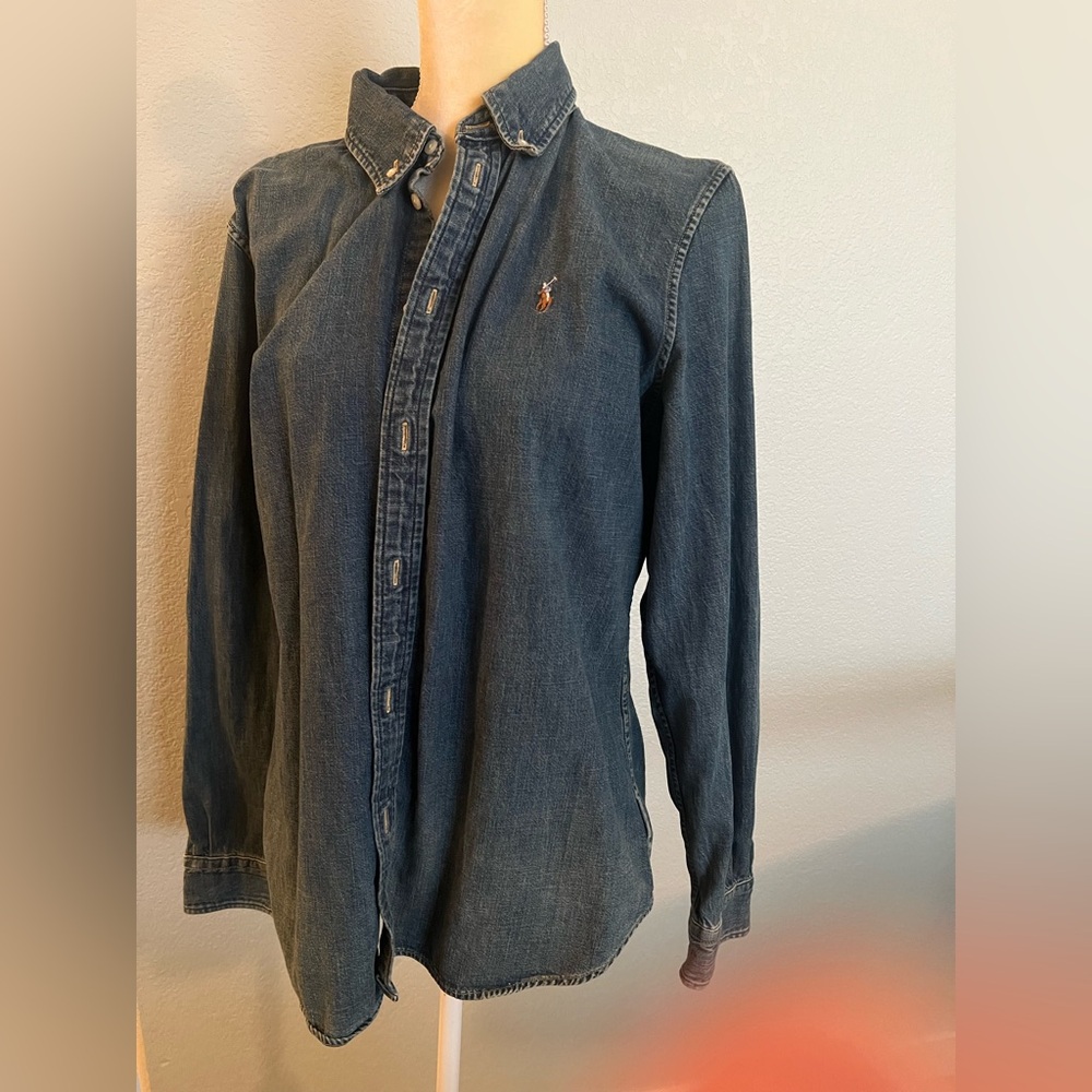 Ralph Lauren Blue Denim Shirt